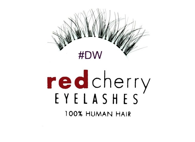Red Cherry #DW False Eyelashes Pack of 6 Pairs - Image 2